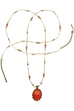 Load image into Gallery viewer, Short Tibetan - Orange Onyx
